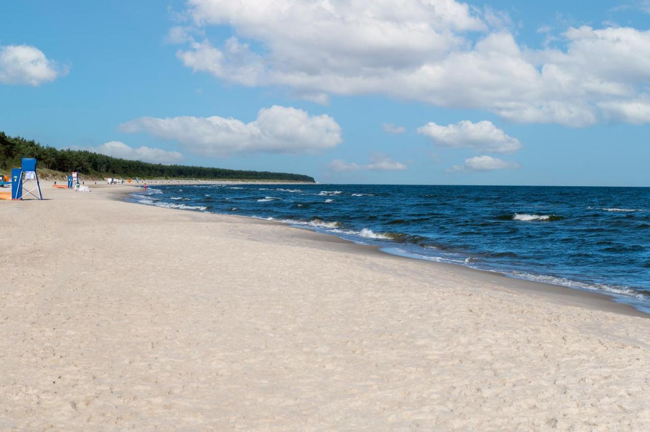 Blue Mare Posesja Kapitanska 70M Beach, Parking, Rowery Grzybowo  Buitenkant foto