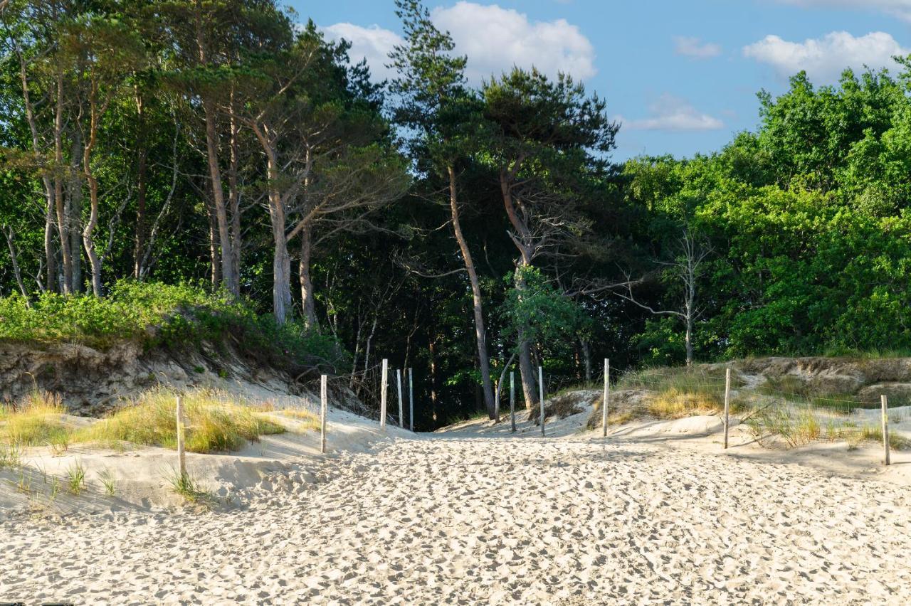 Blue Mare Posesja Kapitanska 70M Beach, Parking, Rowery Grzybowo  Buitenkant foto