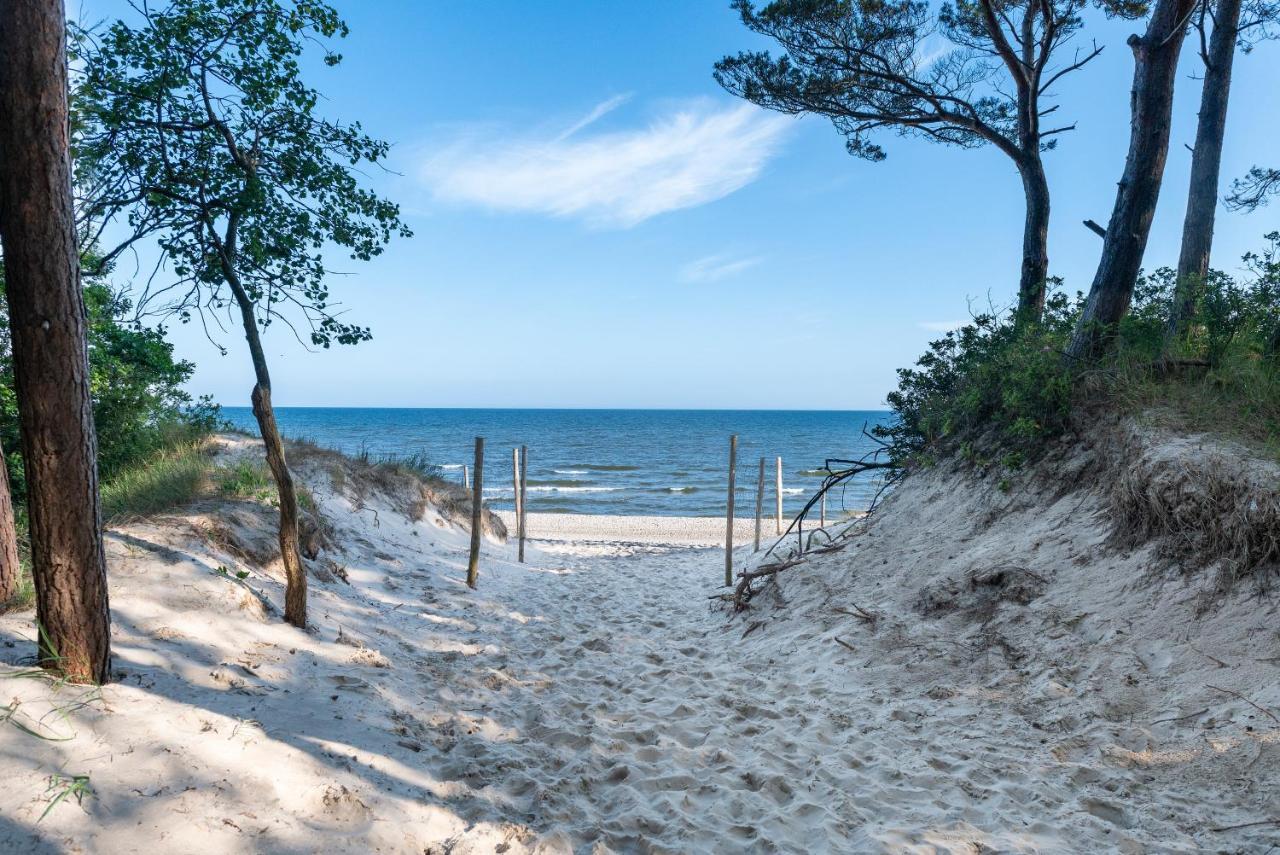 Blue Mare Posesja Kapitanska 70M Beach, Parking, Rowery Grzybowo  Buitenkant foto